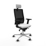 Chaise de Bureau Piqueras y Crespo 2D086G2 Blanc