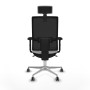 Chaise de Bureau Piqueras y Crespo 2D086G2 Blanc