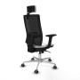 Chaise de Bureau Piqueras y Crespo 2D086G2 Blanc
