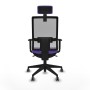 Chaise de Bureau Piqueras y Crespo 1D066G2 Lila
