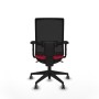 Chaise de Bureau Horna Piqueras y Crespo 2D066G0 Rouge