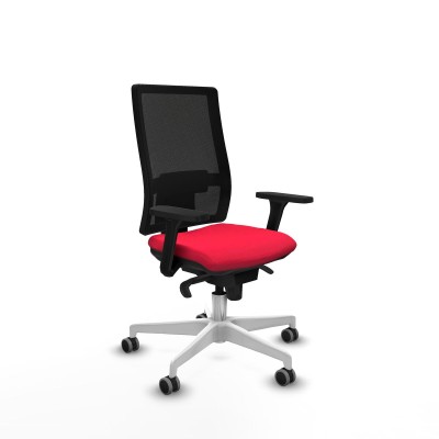 Chaise de Bureau Horna Piqueras y Crespo 3D026G0 Rouge