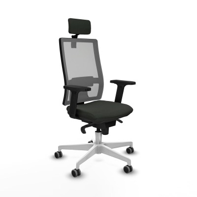 Chaise de Bureau Piqueras y Crespo 2D026G2 Noir