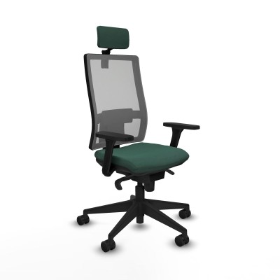 Chaise de Bureau Piqueras y Crespo 3D066N2 Vert