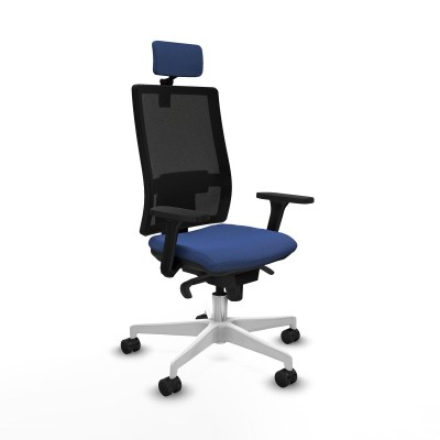 Office Chair Piqueras y Crespo 3D026N2 Navy Blue