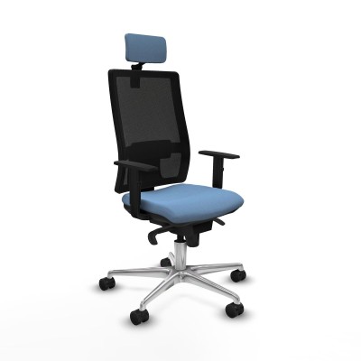 Office Chair Piqueras y Crespo 1D086N2 Sky blue