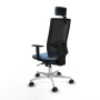 Office Chair Piqueras y Crespo 1D086N2 Sky blue