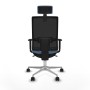 Office Chair Piqueras y Crespo 1D086N2 Sky blue