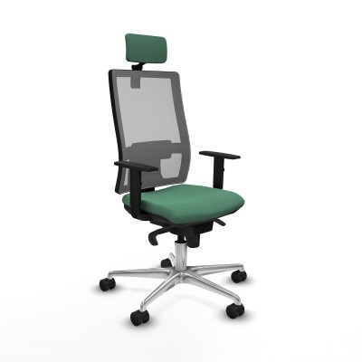 Office Chair Piqueras y Crespo 1D086N2 Emerald Green