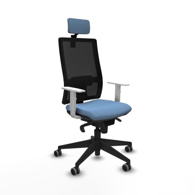 Office Chair Piqueras y Crespo 4B066G2 Sky blue