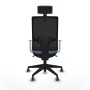 Office Chair Piqueras y Crespo 4B066G2 Sky blue