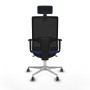 Office Chair Piqueras y Crespo 1D086G2 Navy Blue