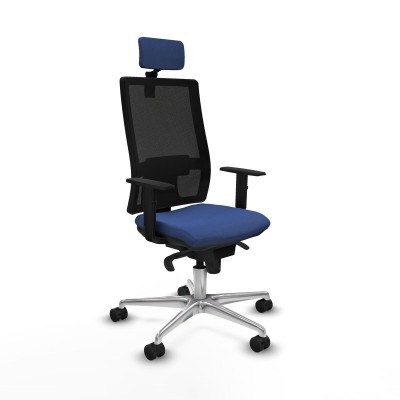 Office Chair Piqueras y Crespo 1D086N2 Navy Blue