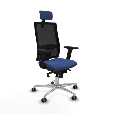 Office Chair Piqueras y Crespo 2D086G2 Navy Blue