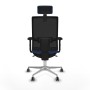 Office Chair Piqueras y Crespo 2D086G2 Navy Blue