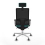 Office Chair Piqueras y Crespo 1D026G2 Turquoise