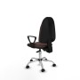 Chaise de Bureau Algarra Piqueras y Crespo BFN05RF Brun foncé