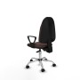 Chaise de Bureau Algarra Piqueras y Crespo BFN05RN Brun foncé