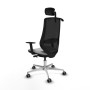 Chaise de Bureau Piqueras y Crespo D086G2H Gris clair