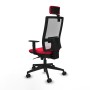 Chaise de Bureau Piqueras y Crespo 1D066N2 Rouge