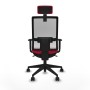 Chaise de Bureau Piqueras y Crespo 1D066N2 Rouge