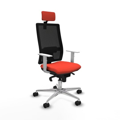 Chaise de Bureau Piqueras y Crespo 4B086N2 Orange Foncé