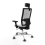 Chaise de Bureau Piqueras y Crespo 3D086G2 Blanc