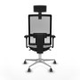 Chaise de Bureau Piqueras y Crespo 3D086G2 Blanc