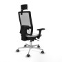 Chaise de Bureau Piqueras y Crespo 3D086G2 Blanc