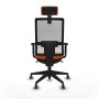 Chaise de Bureau Piqueras y Crespo 1D066G2 Orange