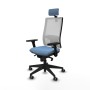 Chaise de Bureau Piqueras y Crespo 3D066G2 Bleu ciel