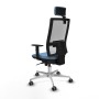 Chaise de Bureau Piqueras y Crespo 1D086G2 Bleu ciel