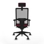 Chaise de Bureau Piqueras y Crespo 3D066N2 Bordeaux