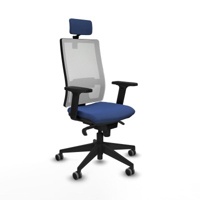 Office Chair Piqueras y Crespo 2D066G2 Navy Blue