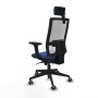 Office Chair Piqueras y Crespo 2D066G2 Navy Blue