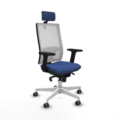 Chaise de Bureau Piqueras y Crespo 2D026G2 Blue marine