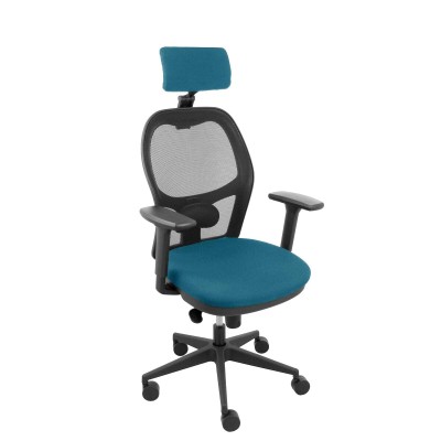 Chaise de Bureau Jorquera Piqueras y Crespo DRN65CR Noir Vert pétrole