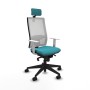 Office Chair Piqueras y Crespo 4B066N2 Turquoise