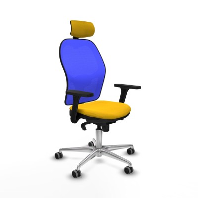 Chaise de Bureau Jorquera Piqueras y Crespo 3D086G2 Jaune