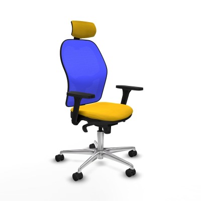 Chaise de Bureau Jorquera Piqueras y Crespo 3D086N2 Jaune
