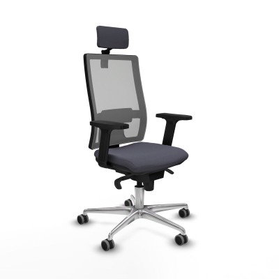 Chaise de Bureau Piqueras y Crespo 2D086G2 Gris foncé