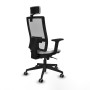 Chaise de Bureau Piqueras y Crespo 2D066G2 Blanc