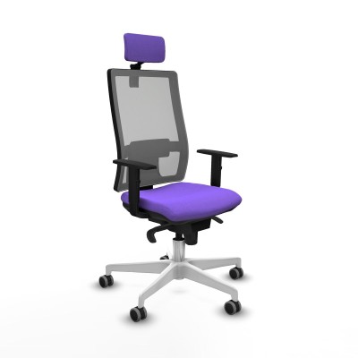 Chaise de Bureau Piqueras y Crespo 1D026G2 Lila