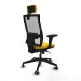 Chaise de Bureau Piqueras y Crespo 2D066G2 Jaune