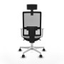 Chaise de Bureau Piqueras y Crespo 4B026N2 Blanc