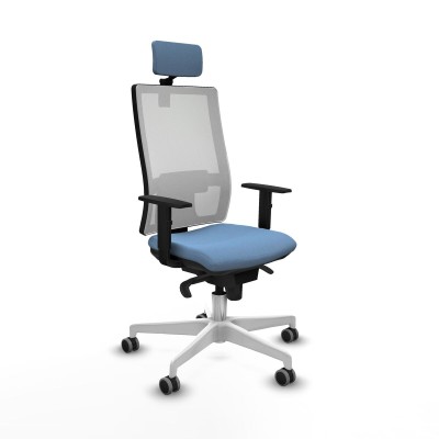Chaise de Bureau Piqueras y Crespo 1D026G2 Bleu ciel