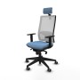 Chaise de Bureau Piqueras y Crespo 1D066G2 Bleu ciel