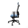 Chaise de Bureau Piqueras y Crespo 1D066G2 Bleu ciel