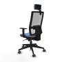 Chaise de Bureau Piqueras y Crespo 1D066G2 Bleu ciel