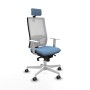 Chaise de Bureau Piqueras y Crespo 4B026G2 Bleu ciel